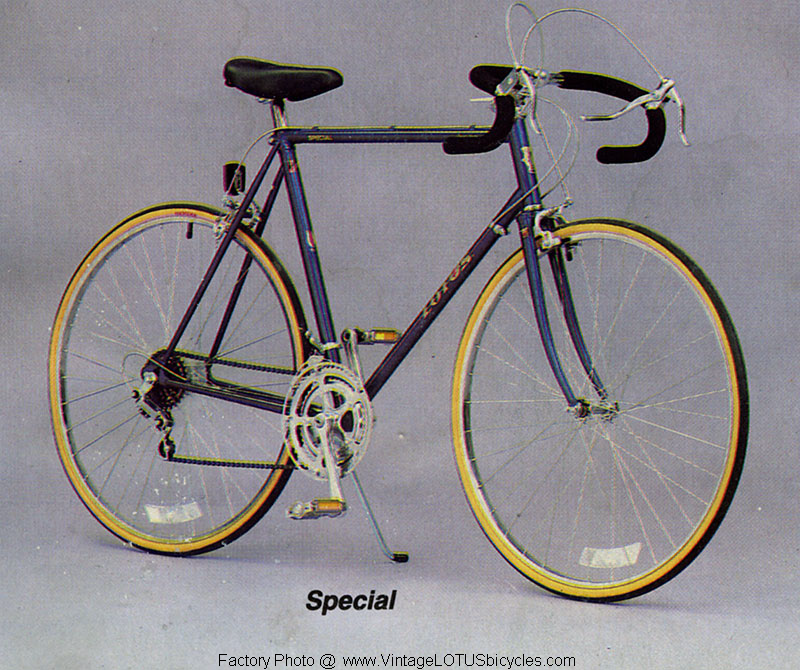 1987 Lotus Special in Electric Blue.