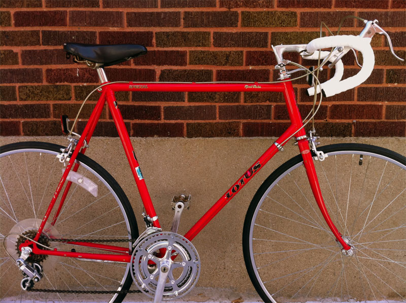 1987 Lotus Special in Scarlet Red