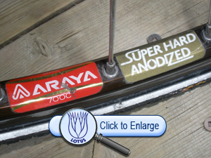 Araya Super Hard Anodized Rims
