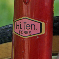 Tange Hi.Ten. Forks Decal 