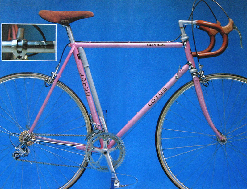 1981 Catalog Scan of the Lotus Supreme