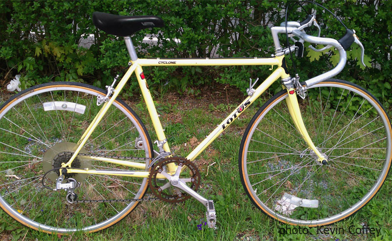 1986 Lotus Cyclone in Pearl Yellow
