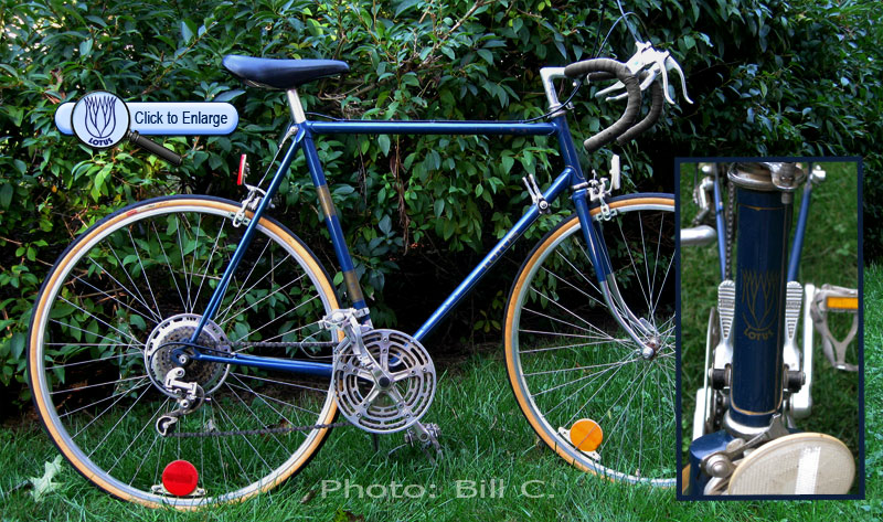 1980 Lotus Eclair in Light Navy Blue