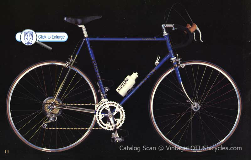 1984 Electric Blue Lotus Classique Catalog Page 1984 Electric Blue Lotus Classique Catalog Page
