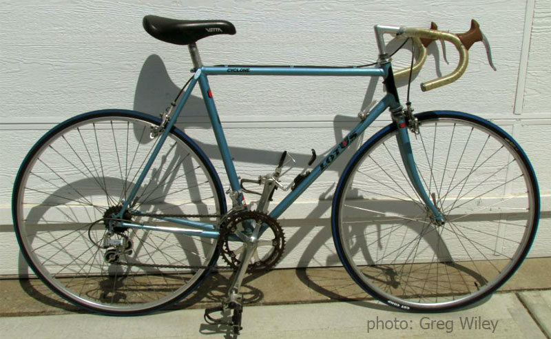 1986 Lotus Cyclone in Ice Blue